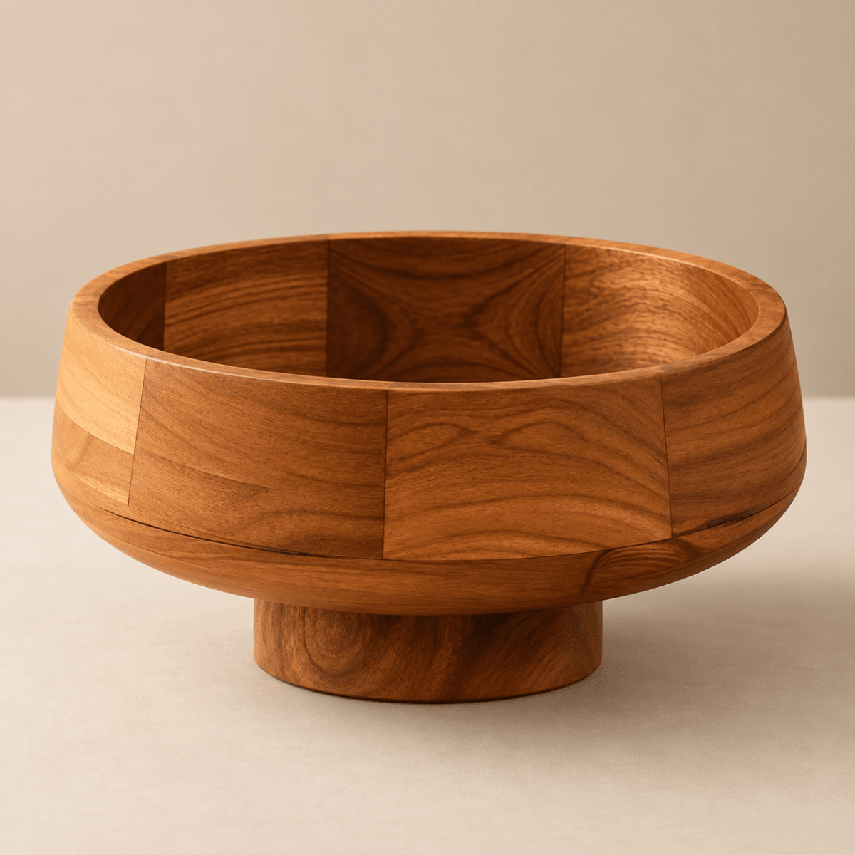 Bowl Acacia con base5