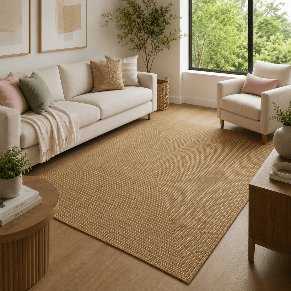 Alfombra Elias Jute 3801