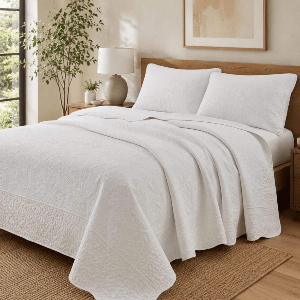 Cubrecama Jazmin Blanco1