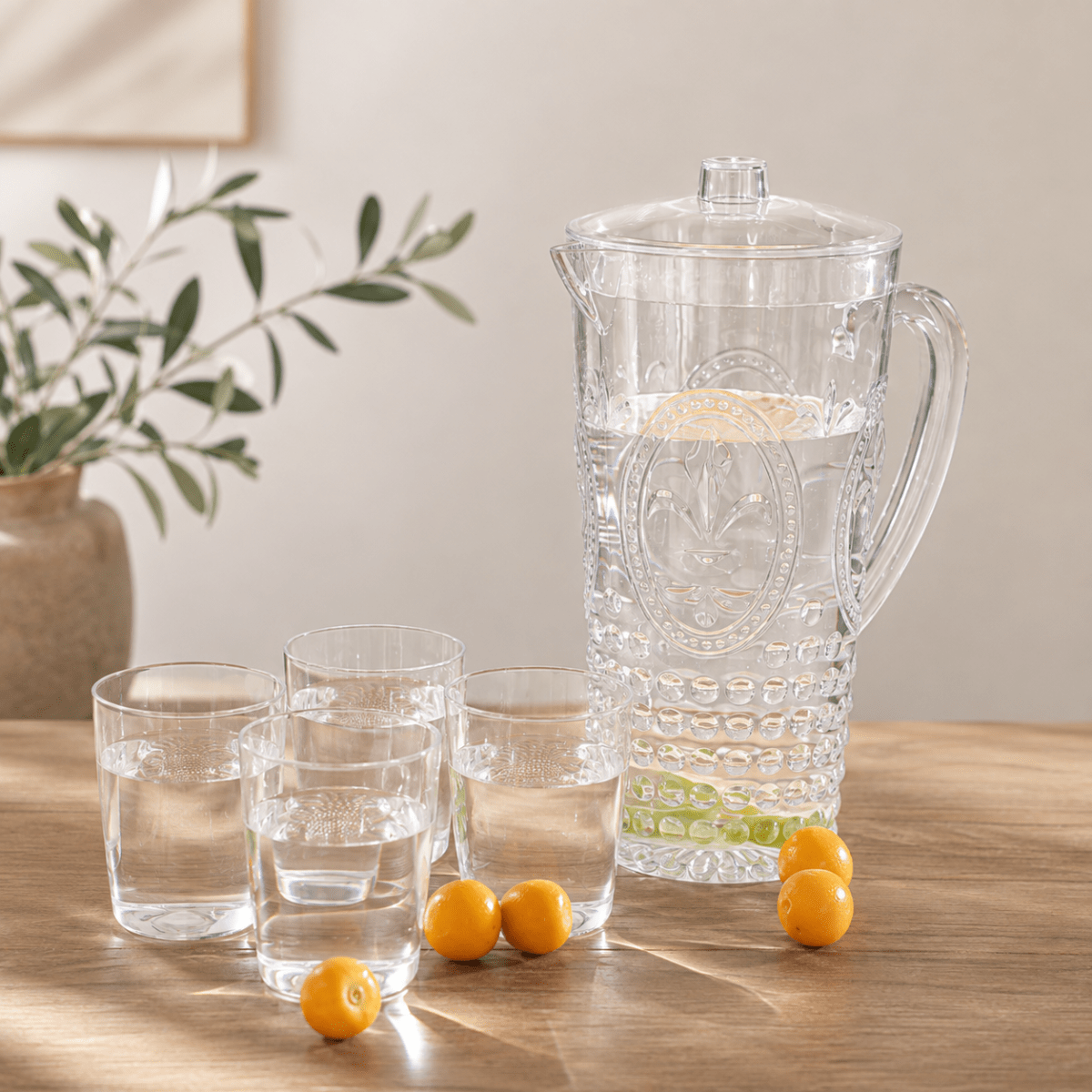 Set de Jarra con Vasos1