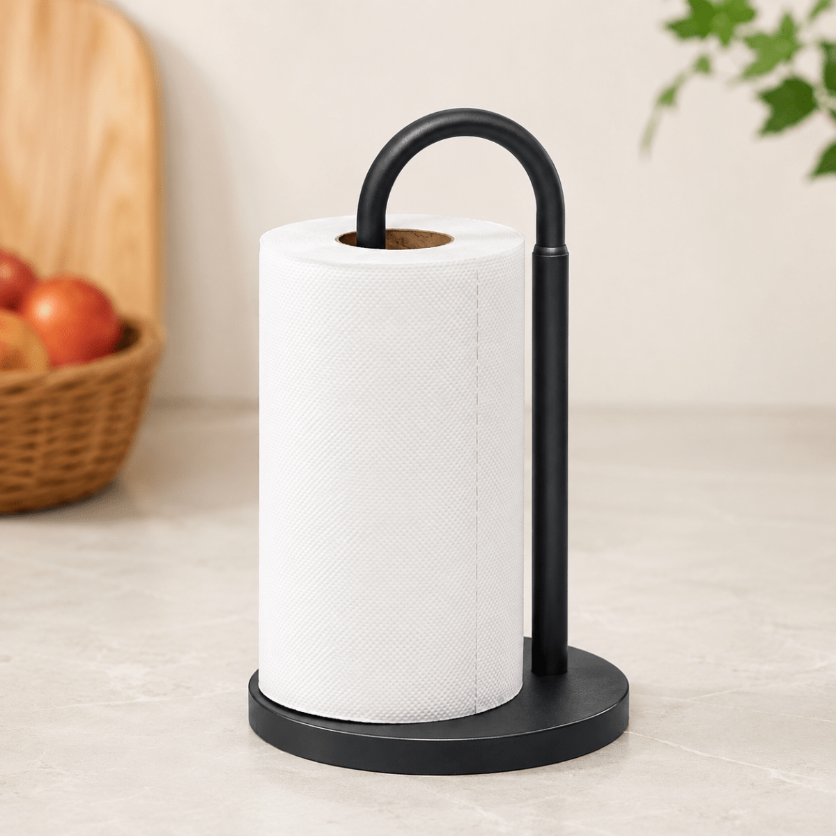 Black Paper Towel Holder2