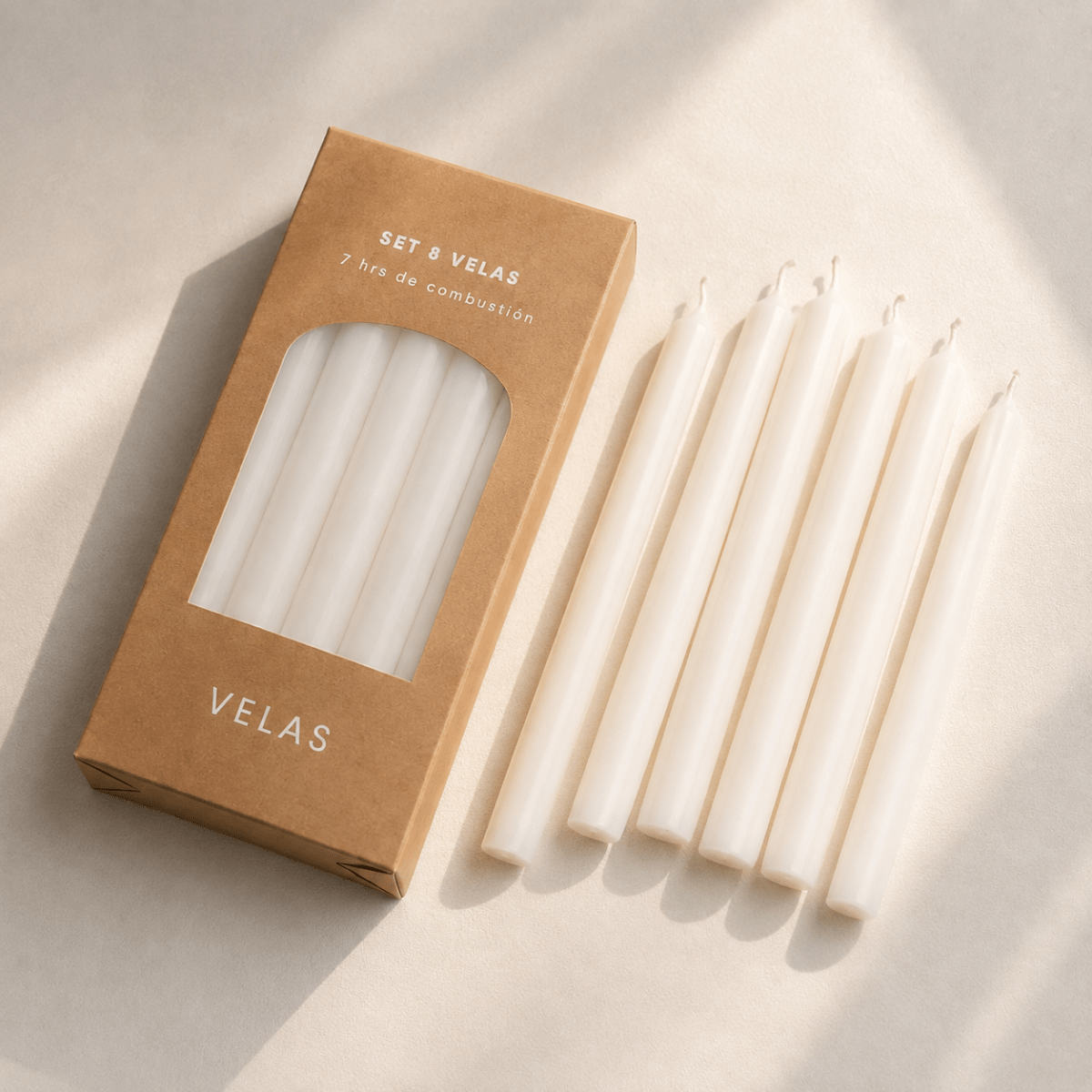 Set de 8 velas1
