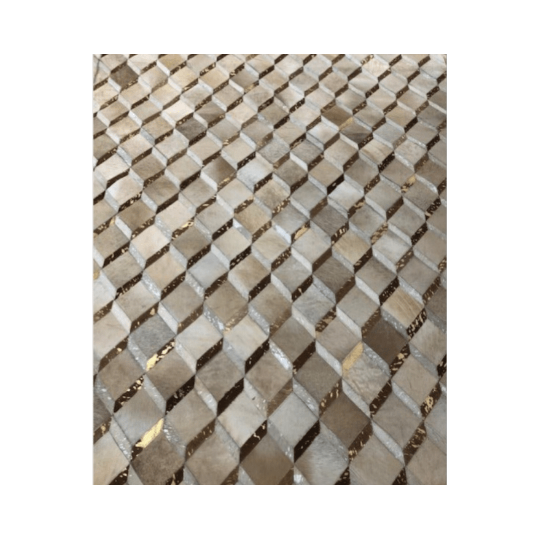 Alfombra de Cuero Bruno5