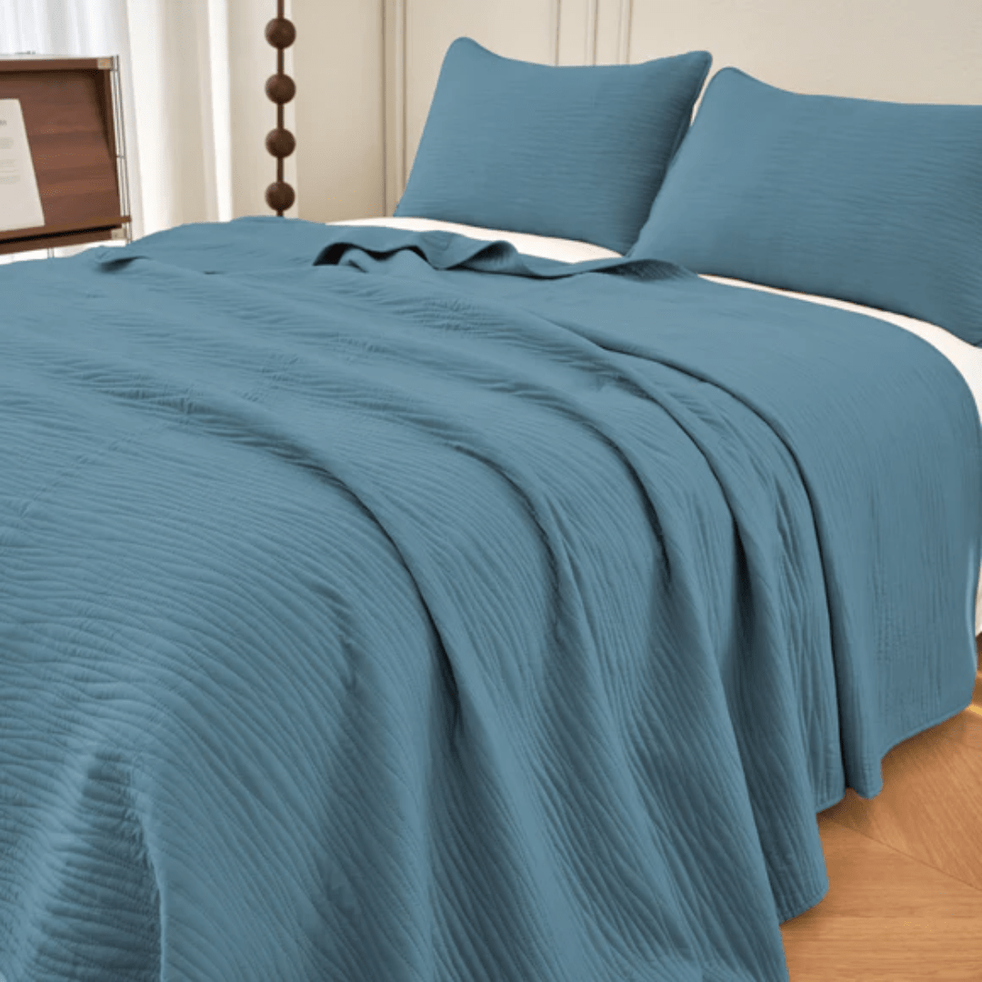 Cubrecama Oasis Azul2