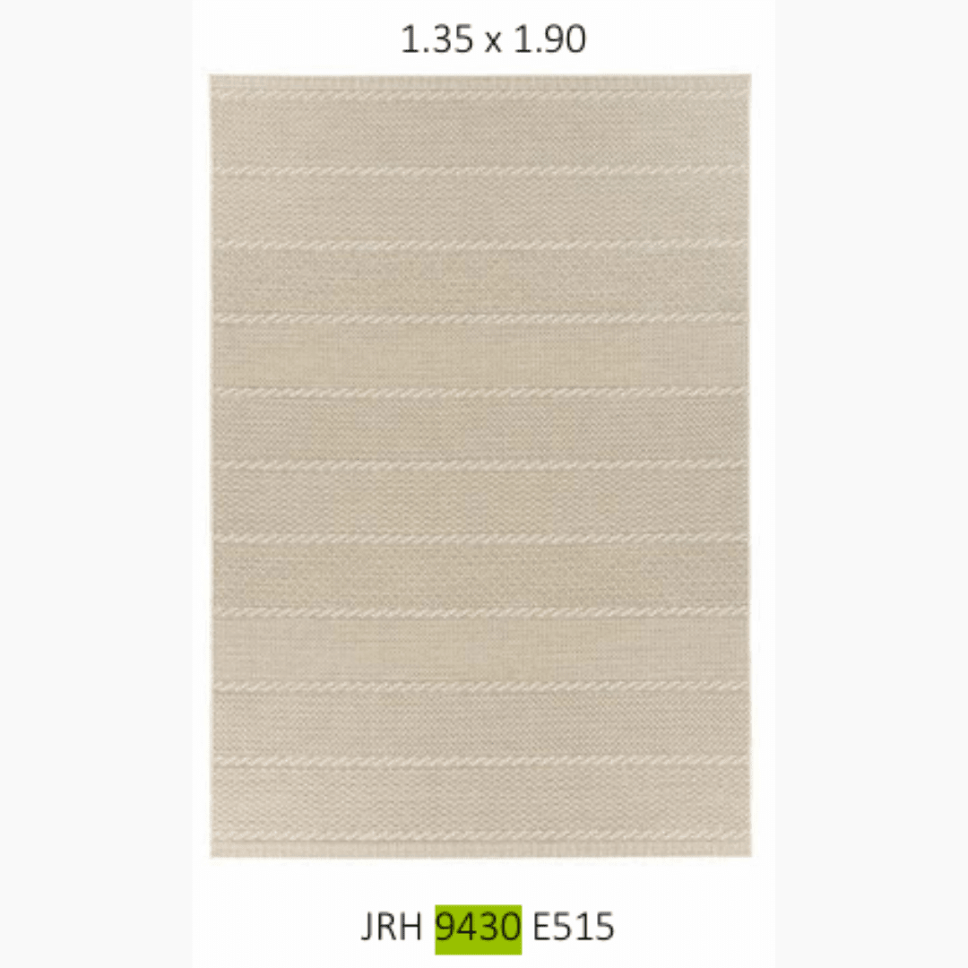 Alfombra Trenzas Beige 1902