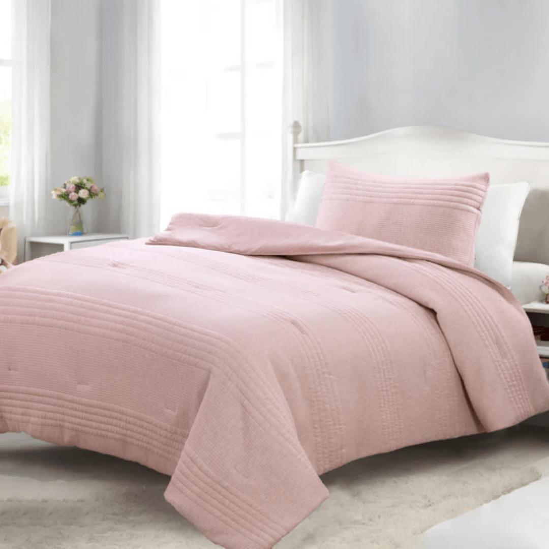 Cubrecama Kids Cielo Rosa1