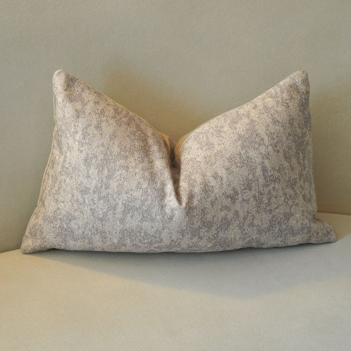 Funda de Cojín Karen Silver Beige Rectangular1