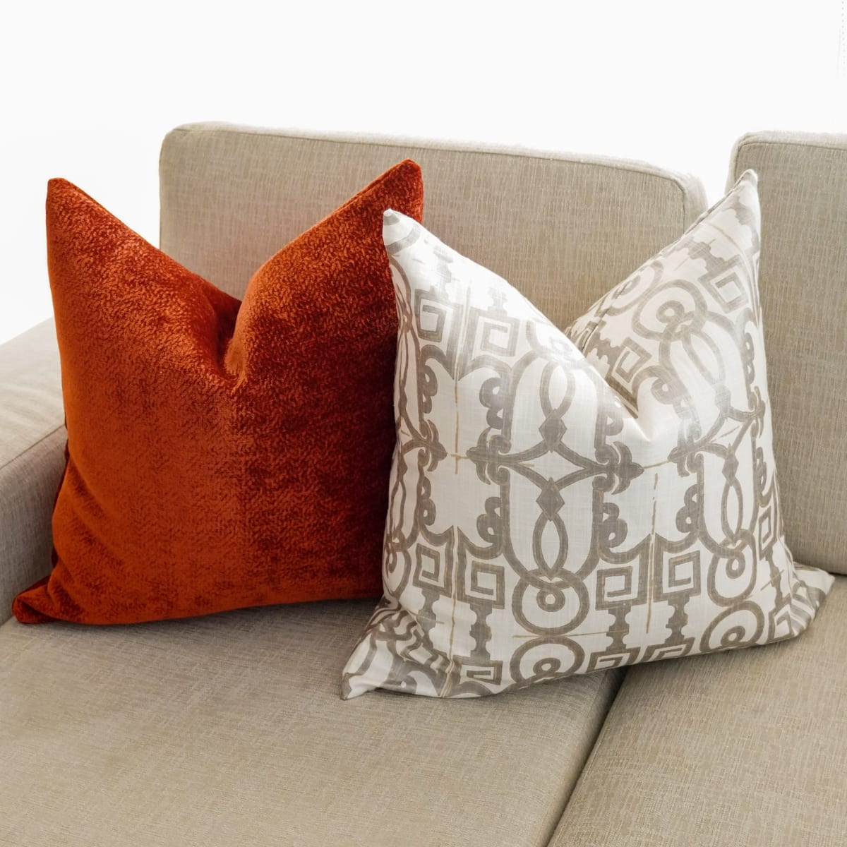 Funda de Cojín Jacqard Indú2