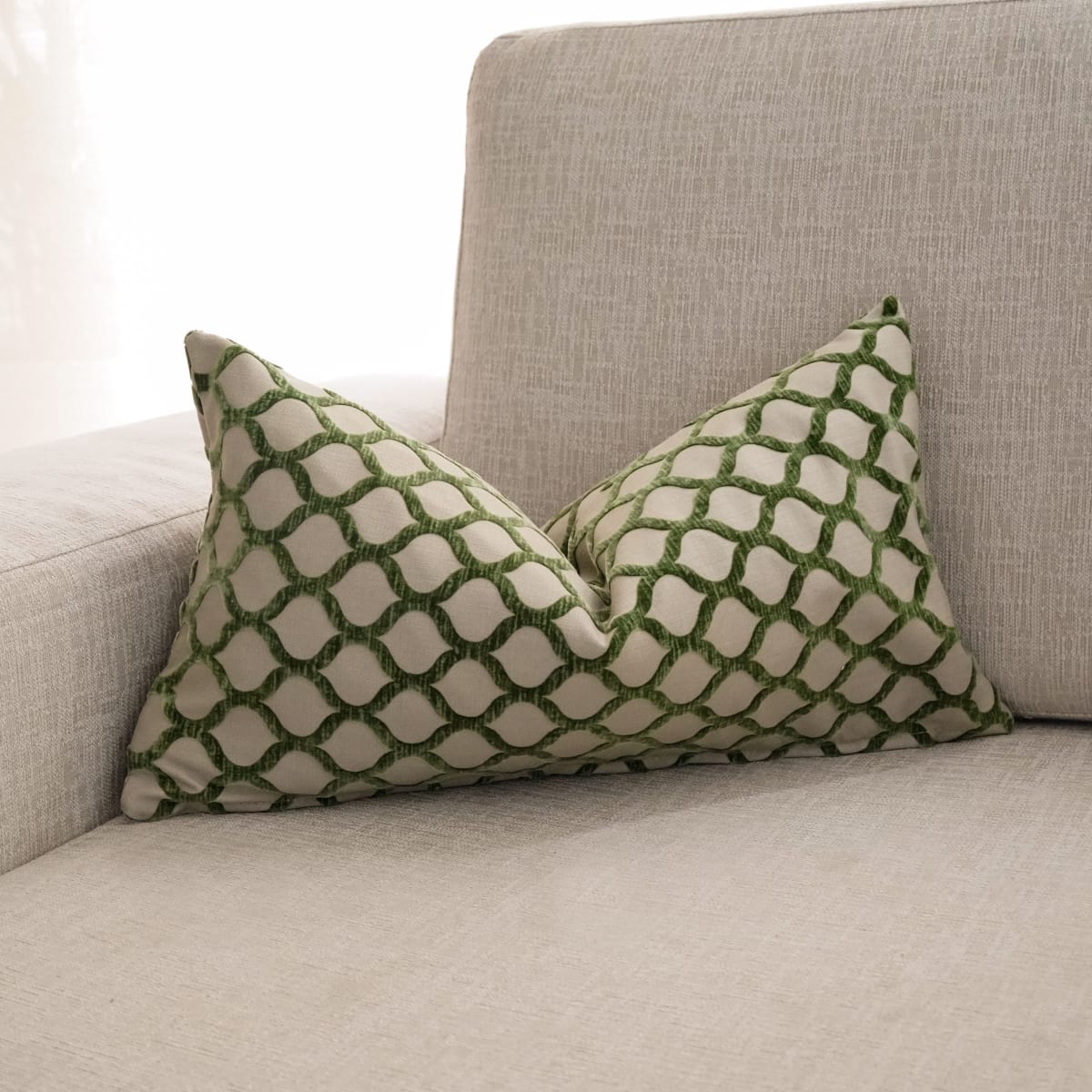 Funda de Cojín Colmena Rectangular1