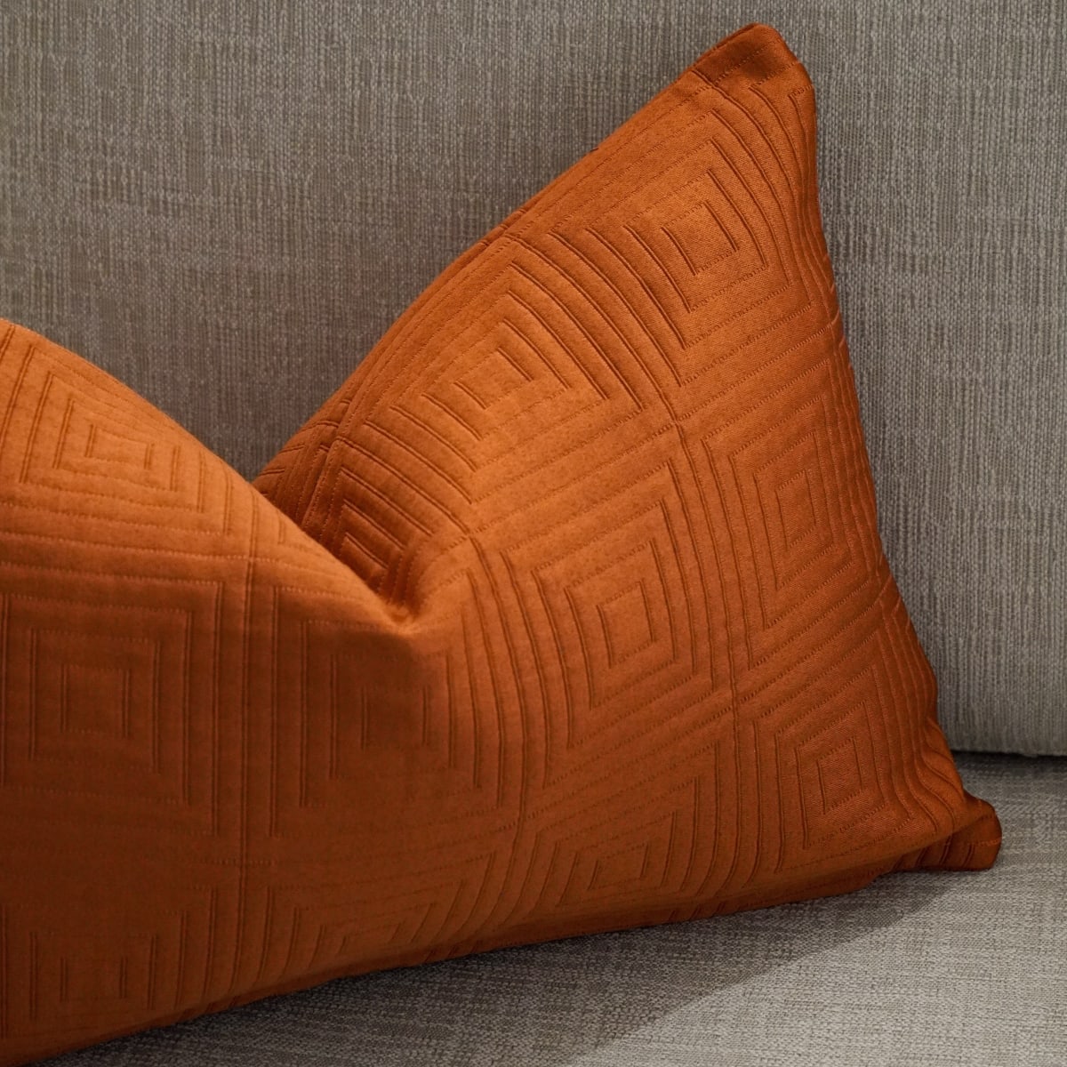 Funda de Cojín Geometric Ocre Rectangular9