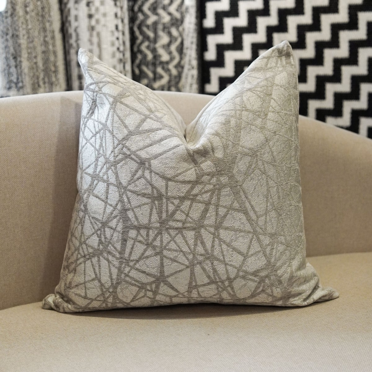 Funda de Cojín Silver Glow2