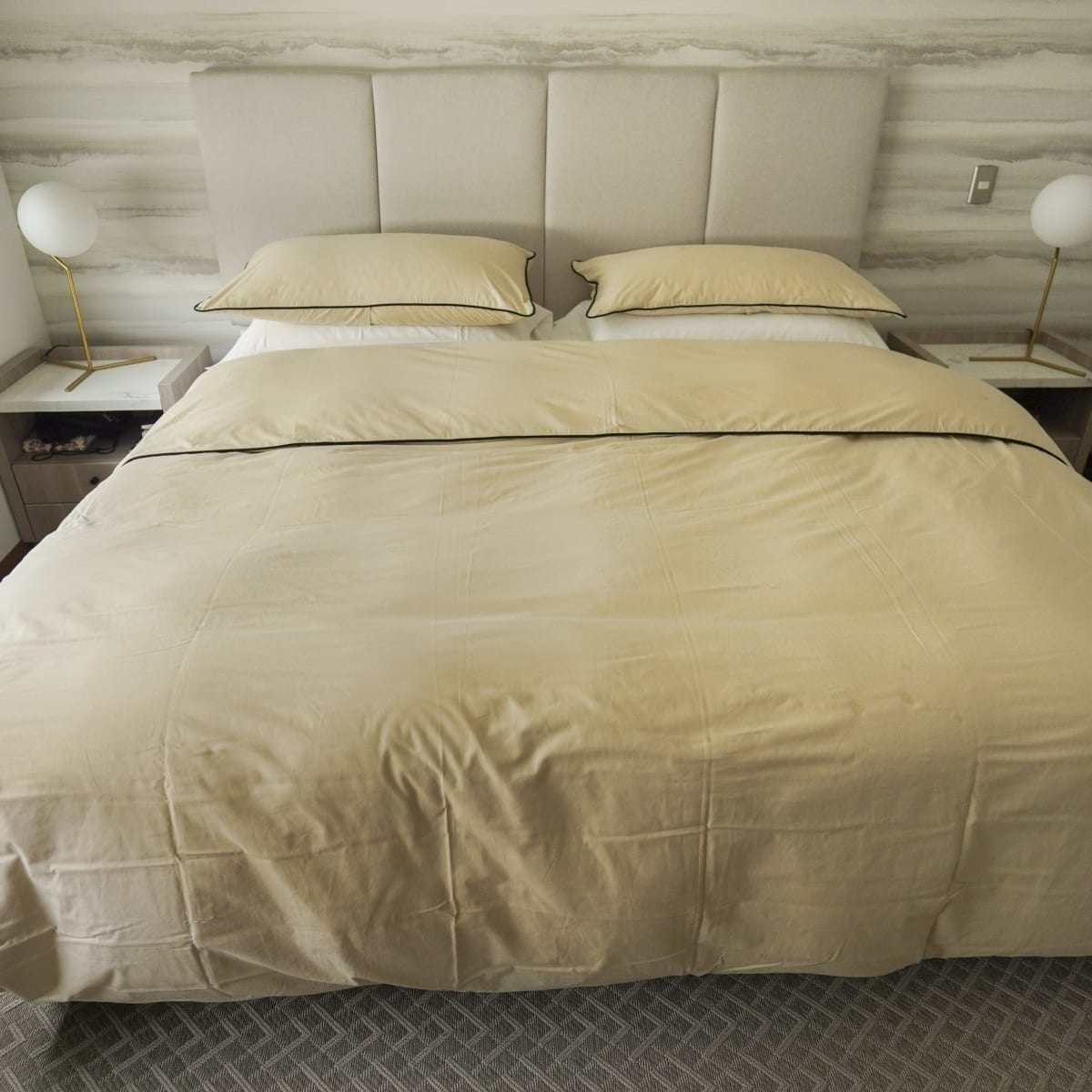 Funda Edredón Frame Beige3