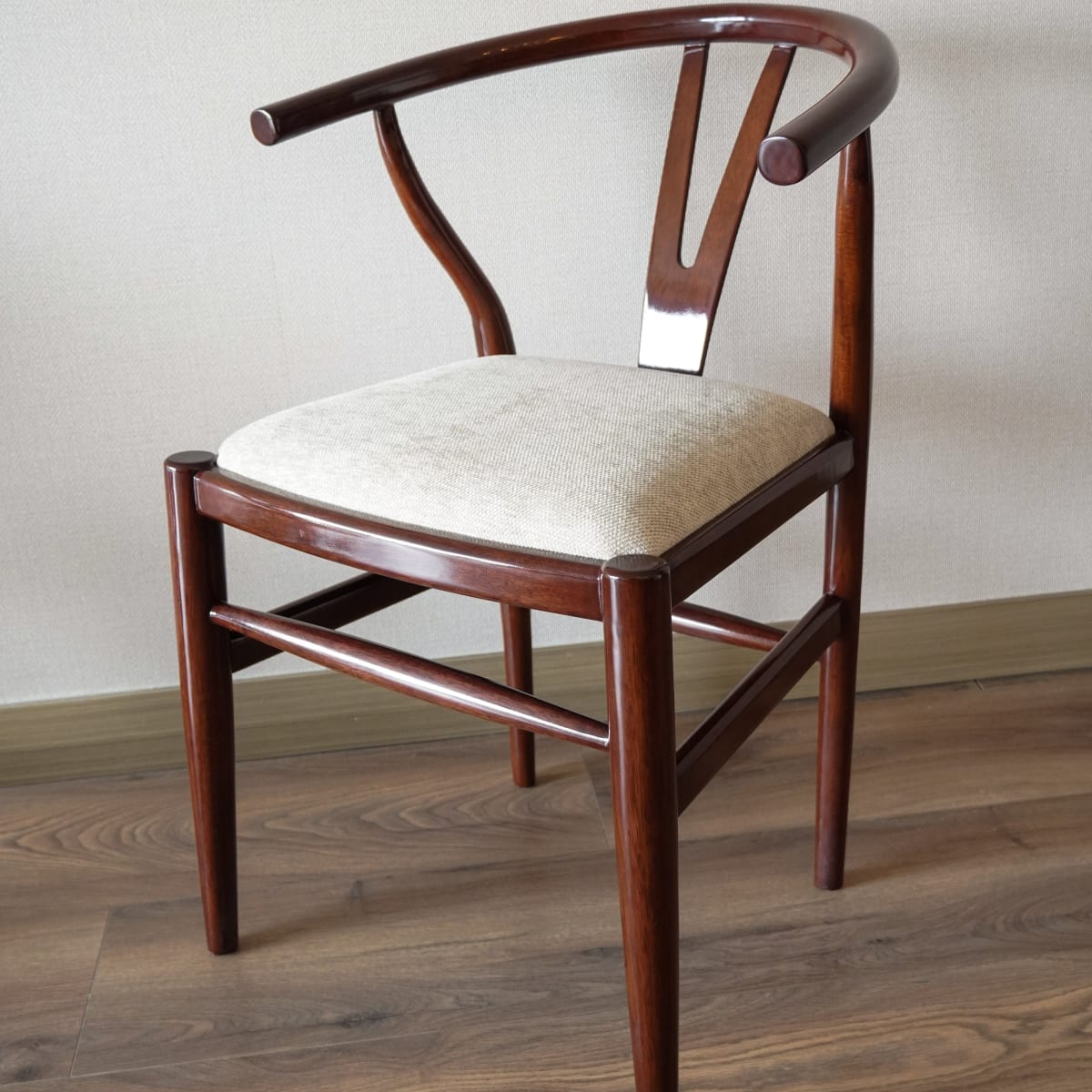 Silla Wishbone Madera1