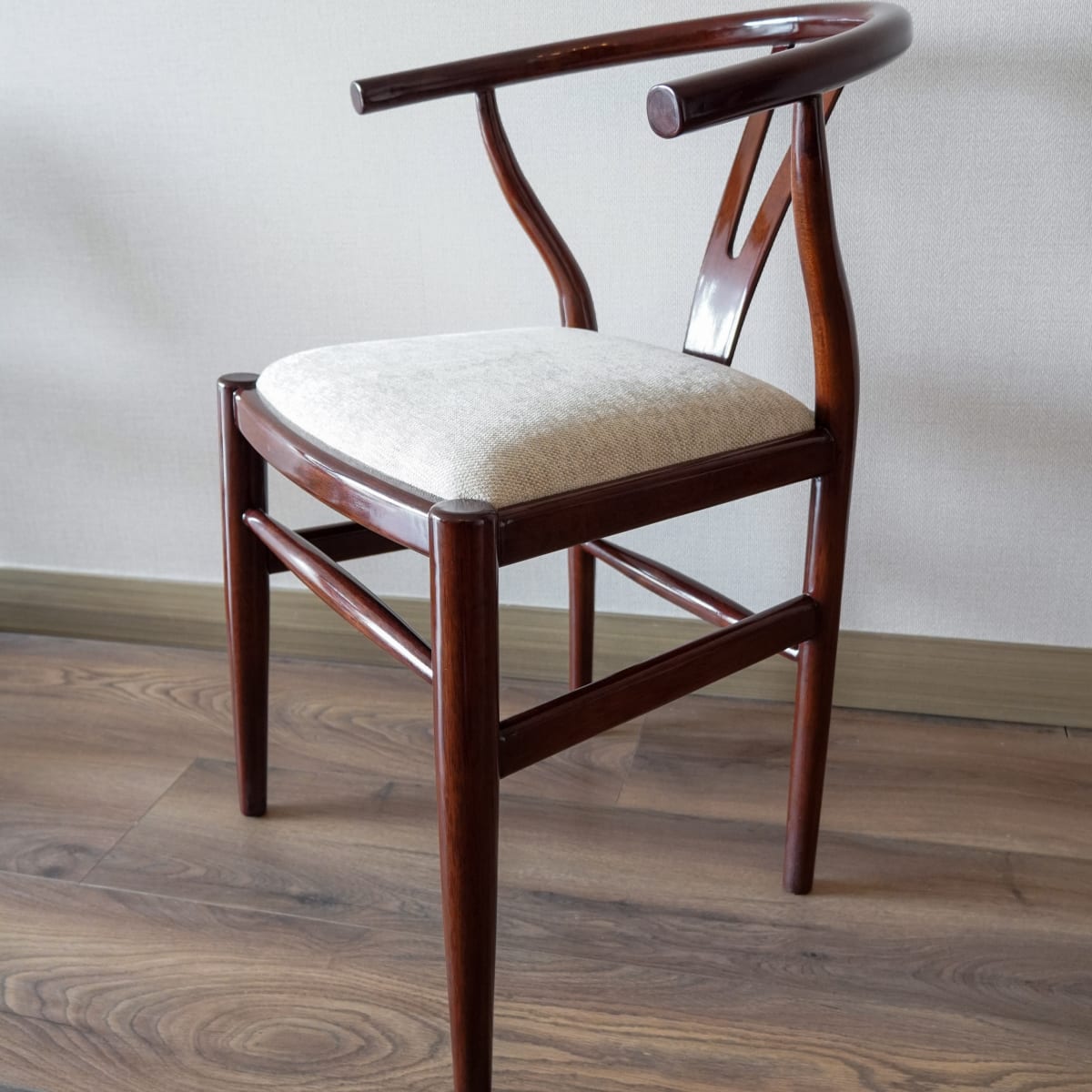 Silla Wishbone Madera4