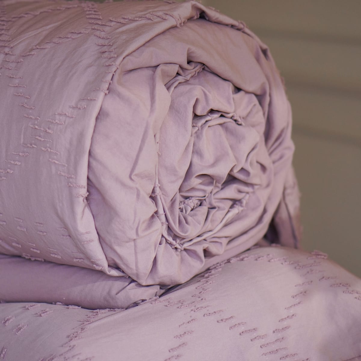 Funda Edredón Rombos Lila11