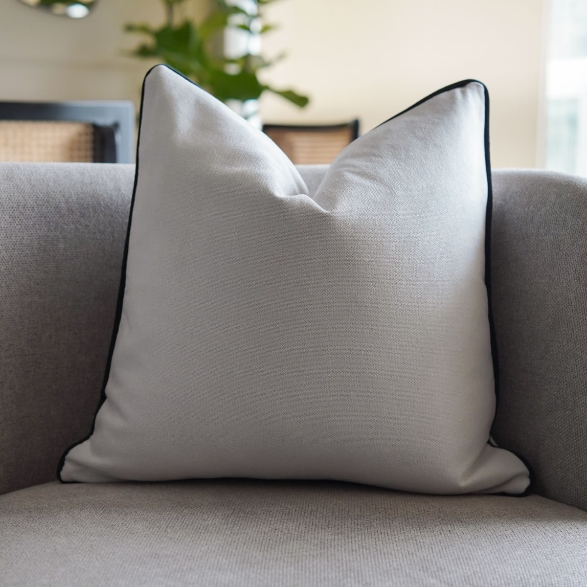 Funda de Cojín Frame Ivory2