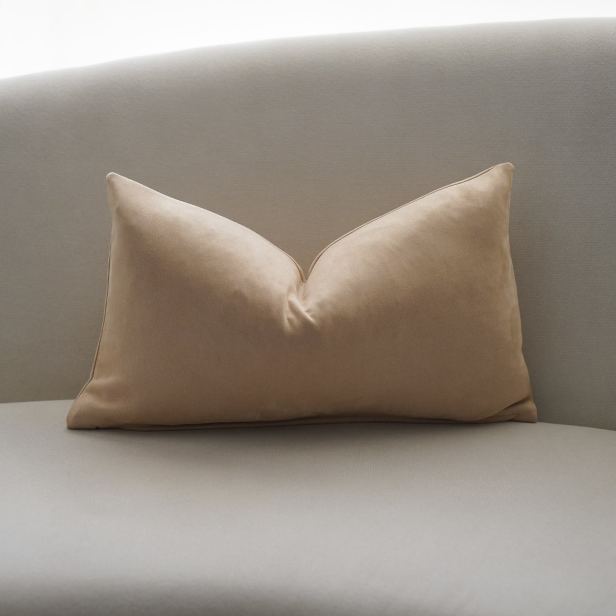 Funda de Cojín Marian Beige Rectangular2