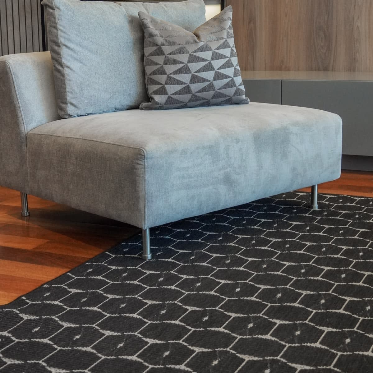 Alofmbra Hexagonal Negra 3305