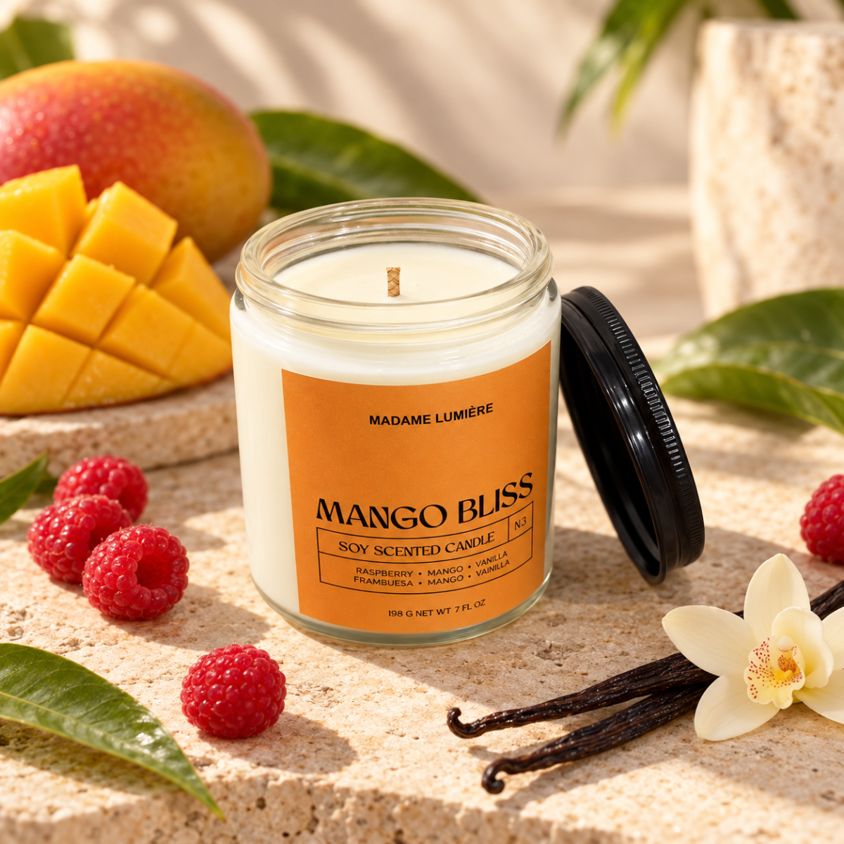 Vela Aromática Mango Bliss2