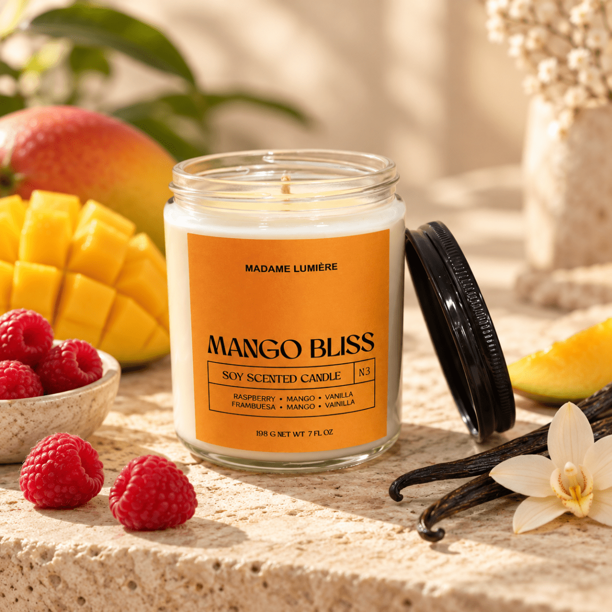 Vela Aromática Mango Bliss7