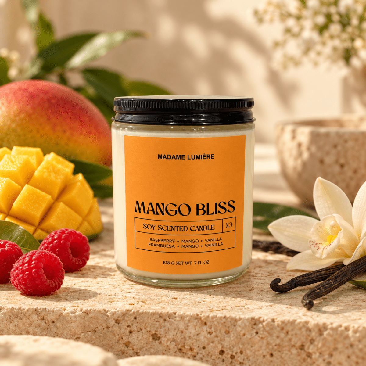 Vela Aromática Mango Bliss8