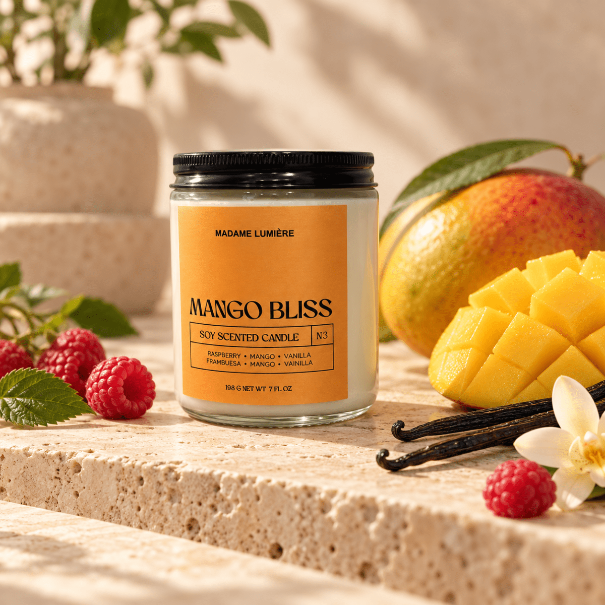 Vela Aromática Mango Bliss9