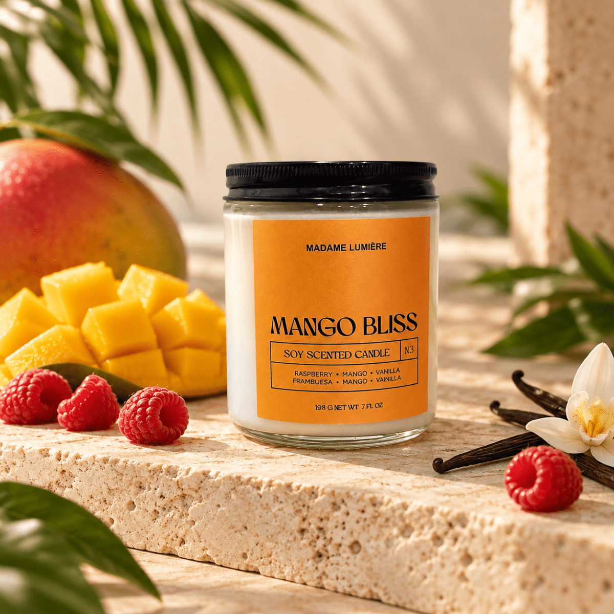 Vela Aromática Mango Bliss10