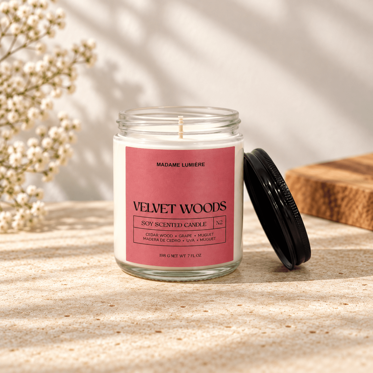 Vela Aromática Velvet Woods3