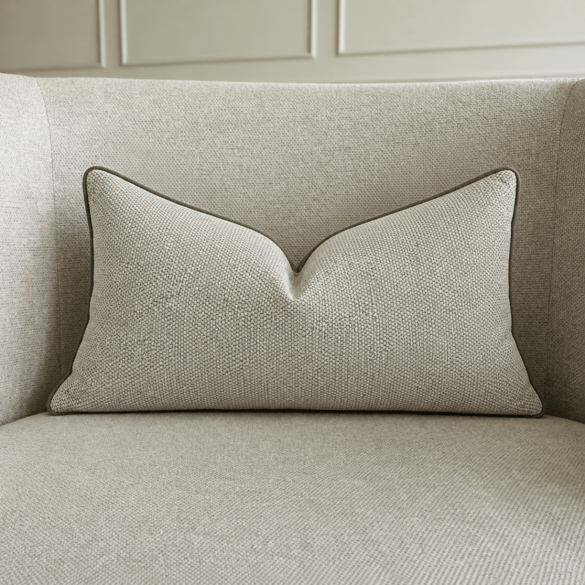 Funda de Cojín Style Beige Rectangular1