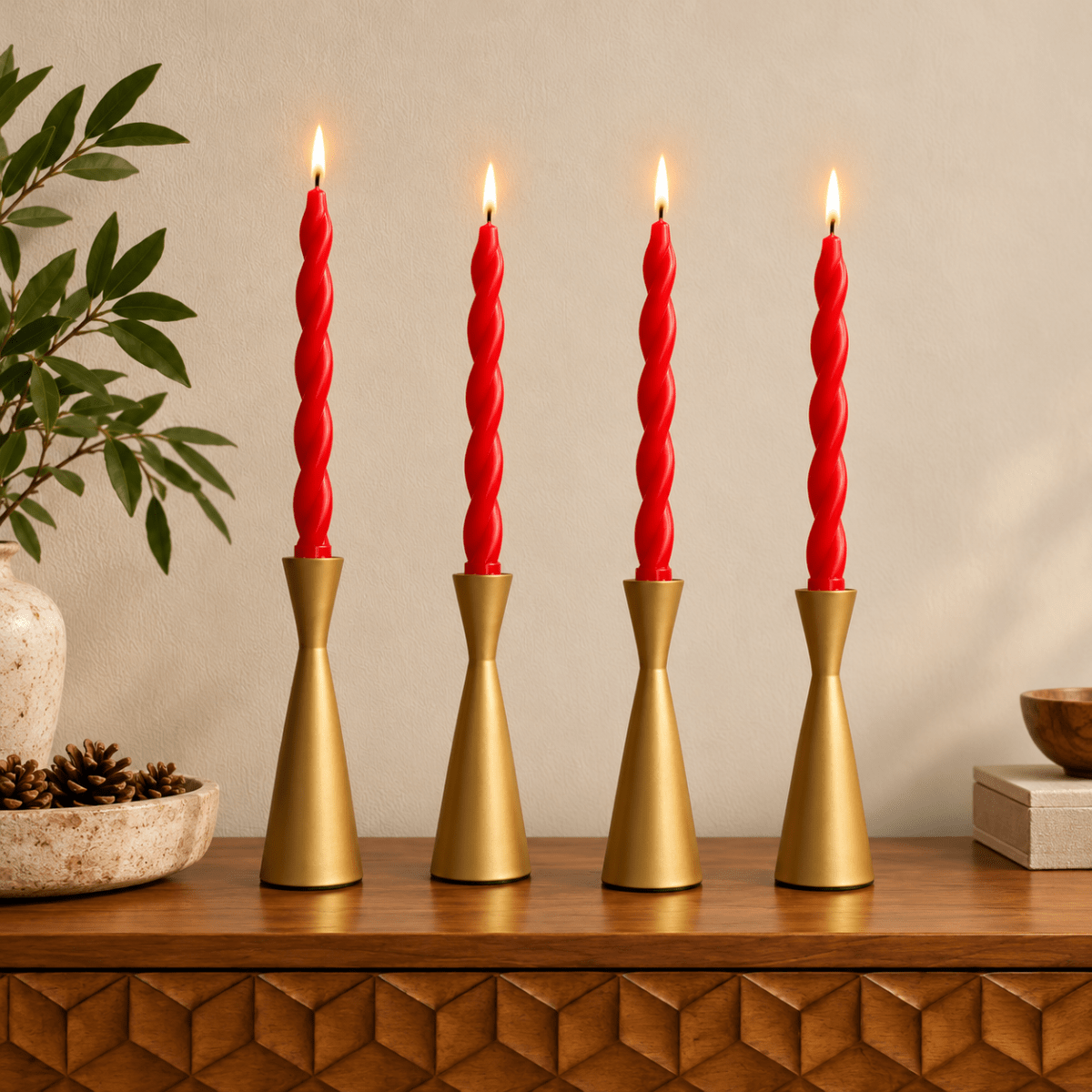 Set Vela Roja x44