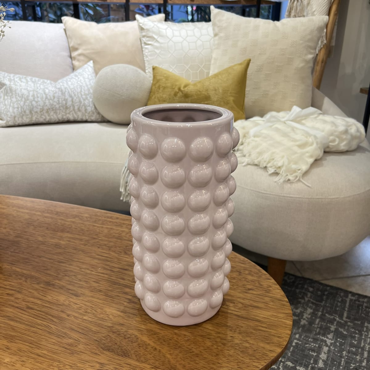 Florero Bubble Morado4