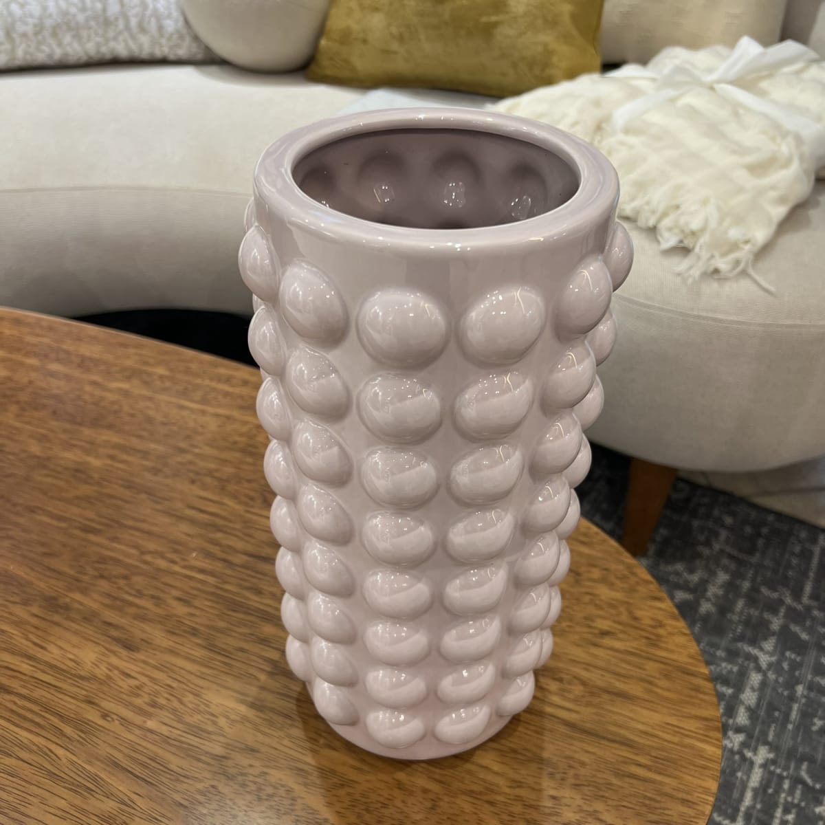 Florero Bubble Morado3