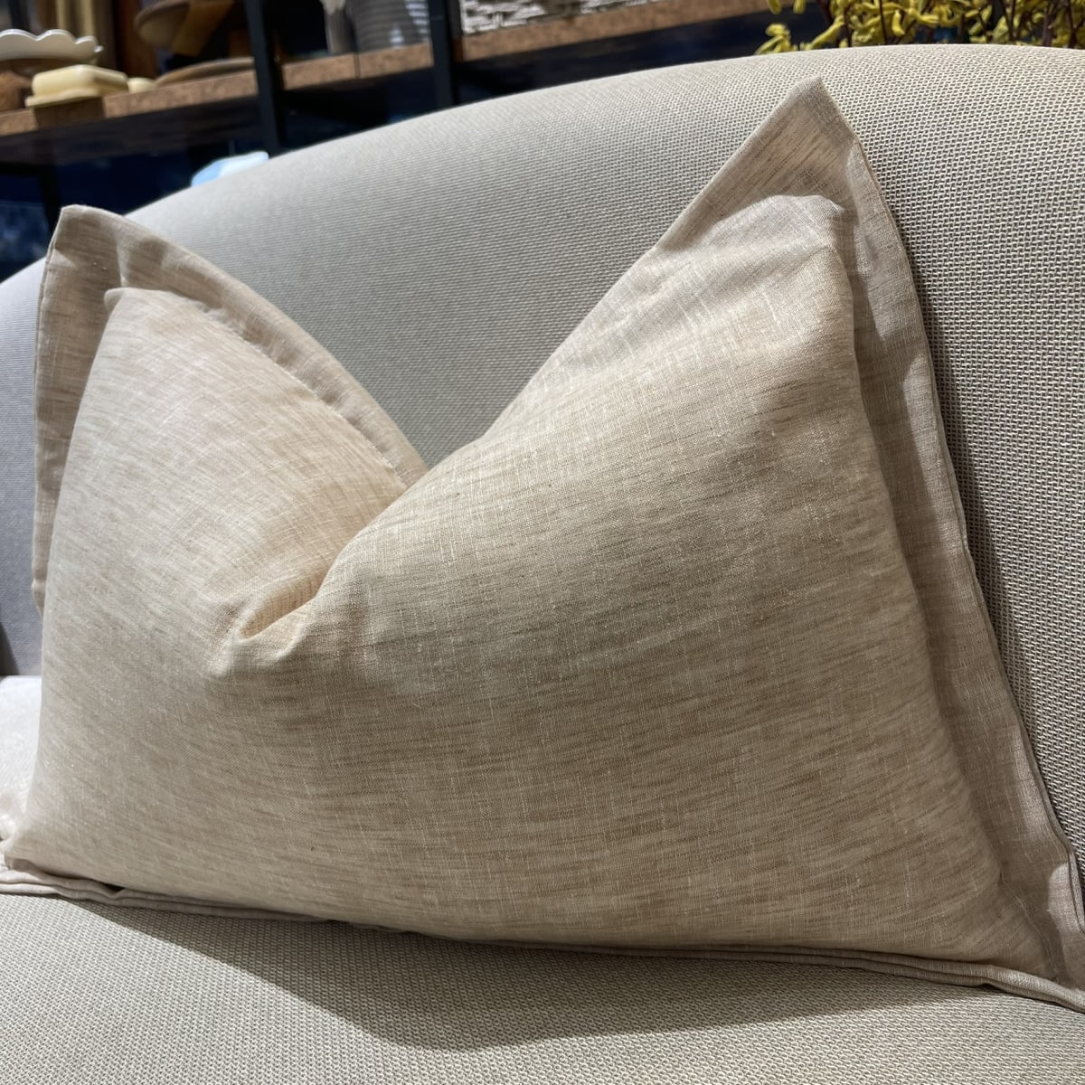 Funda de Cojín Solid Natural Rectangular4