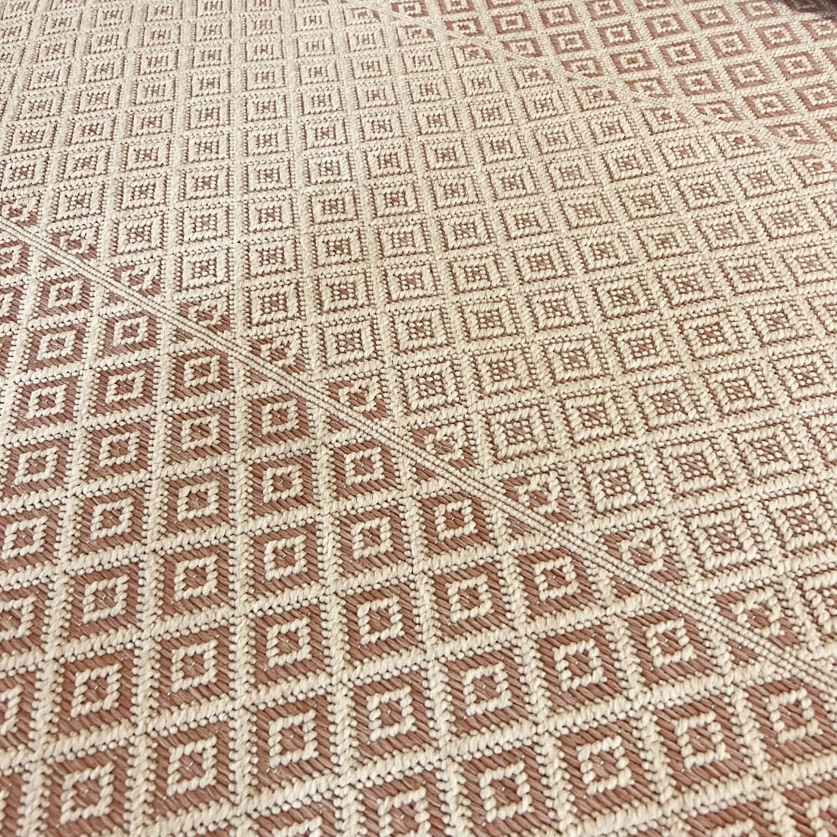 Alfombra Rombos Rosa 1903
