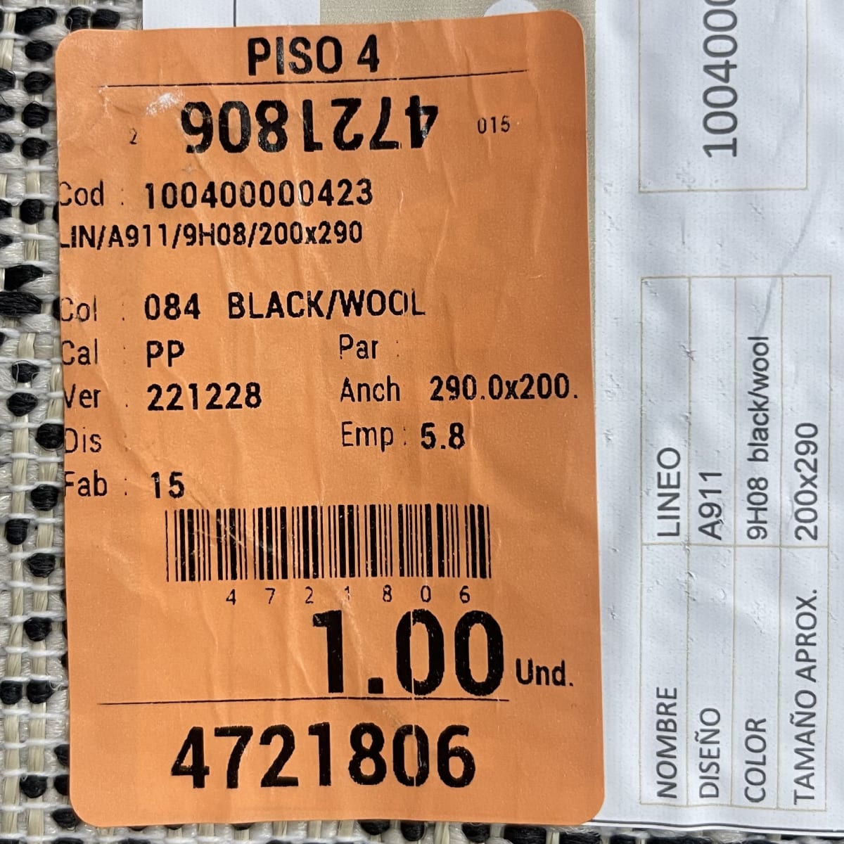 Alfombra Nápoles 2908