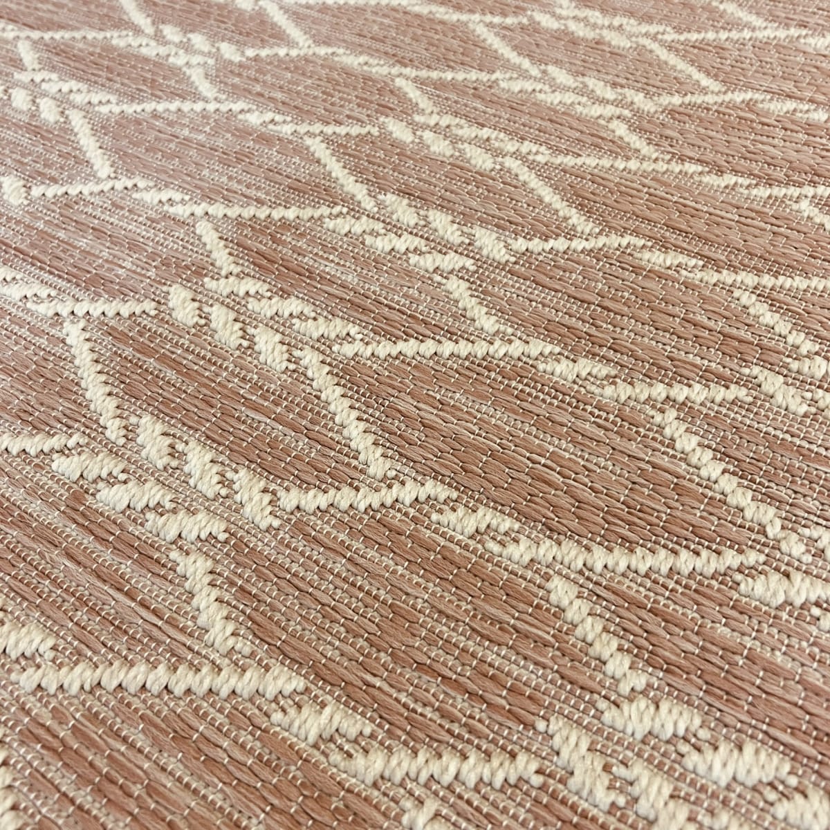 Alfombra Entrelazada Rosa 1904