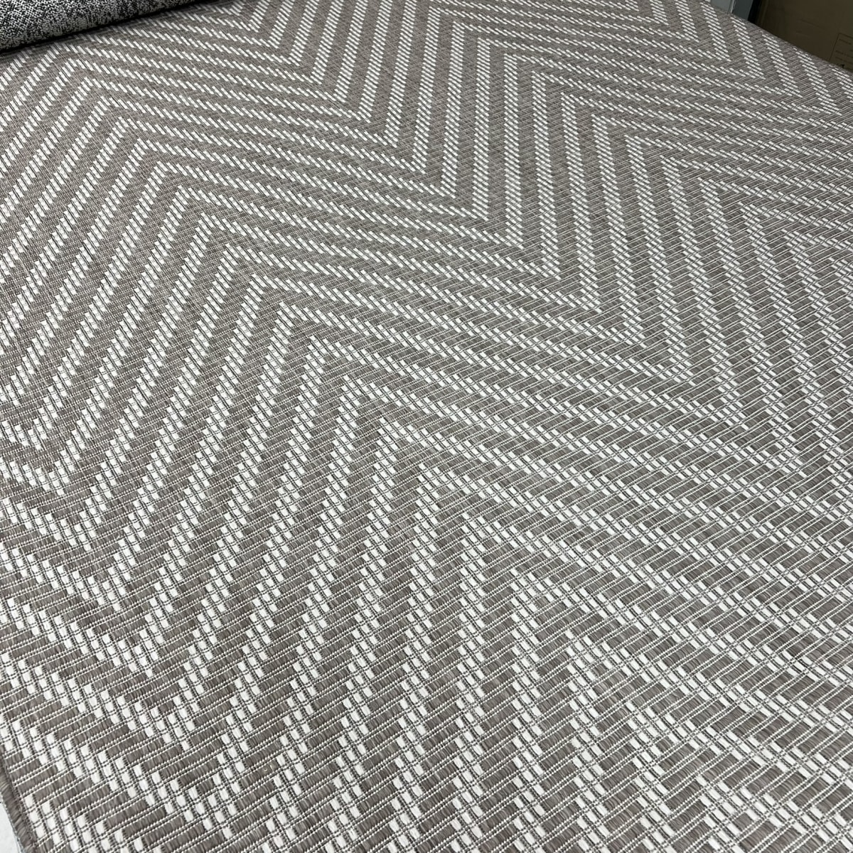 Alfombra ZigZag Bronce 2901
