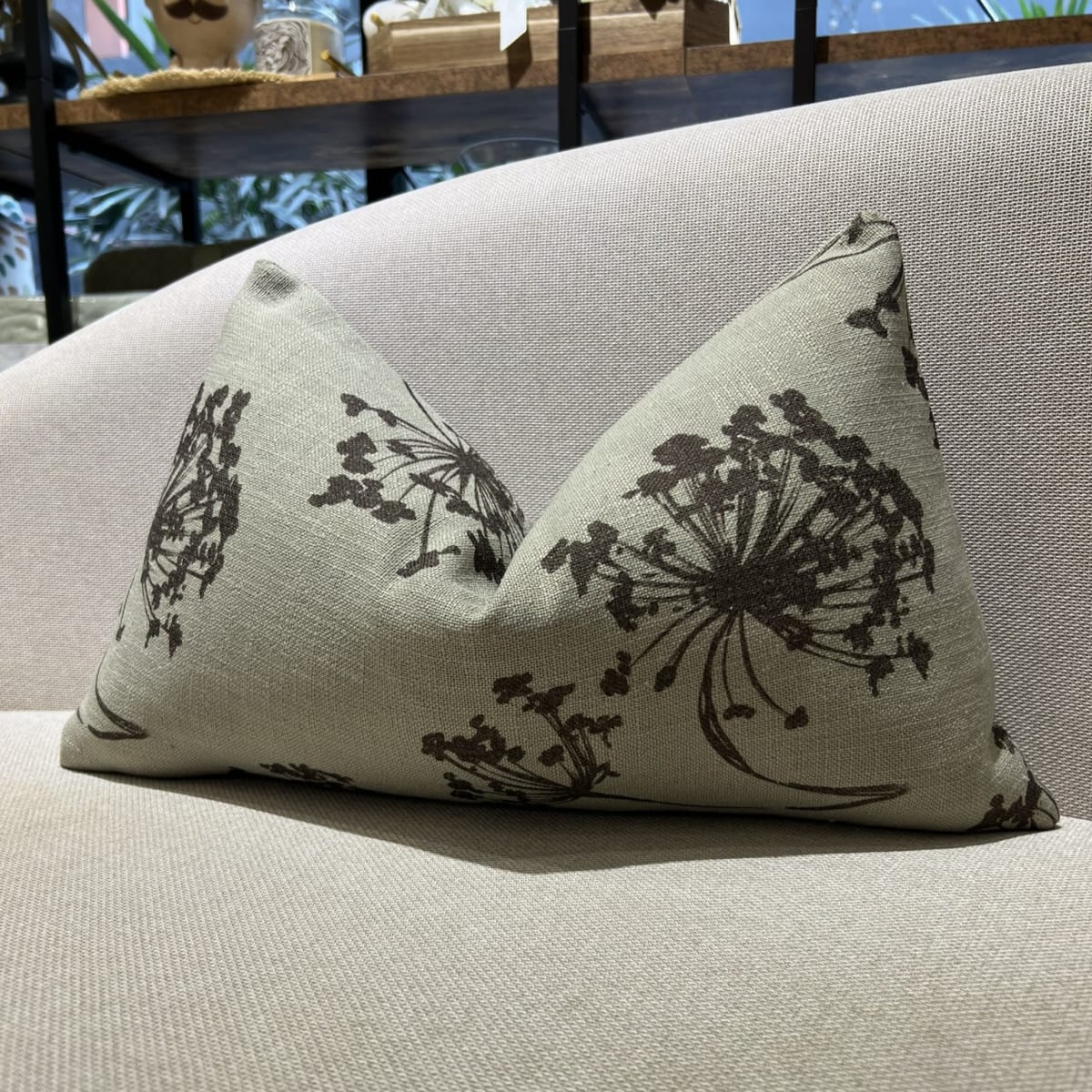 Funda de Cojín Olivia Verde Rectangular5