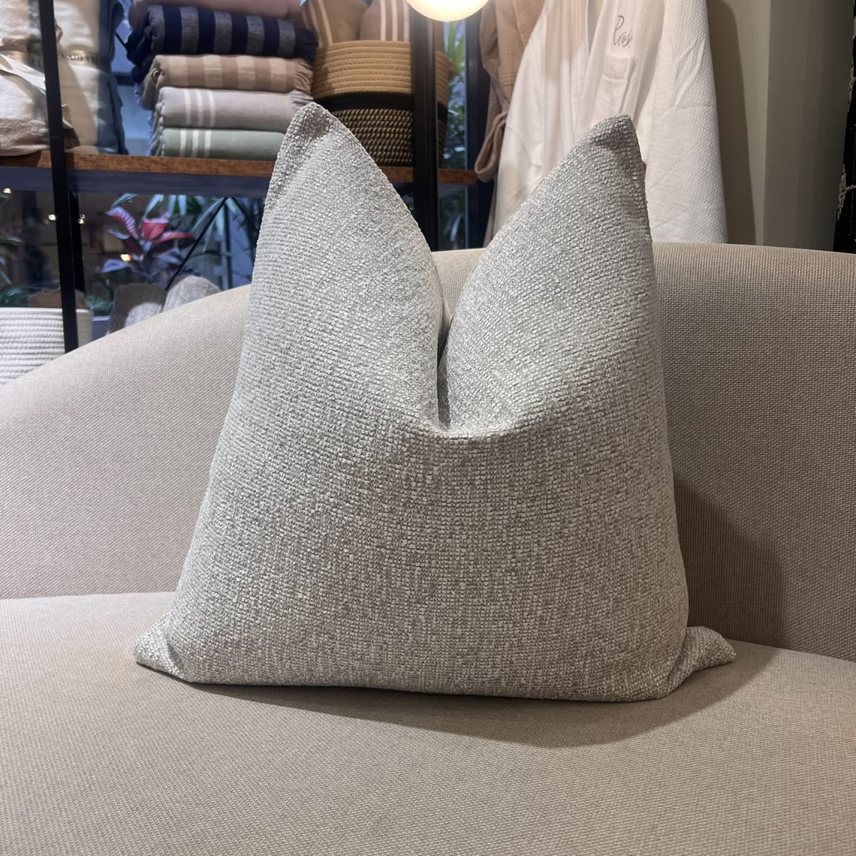 Funda de Cojín Ainara Plata3