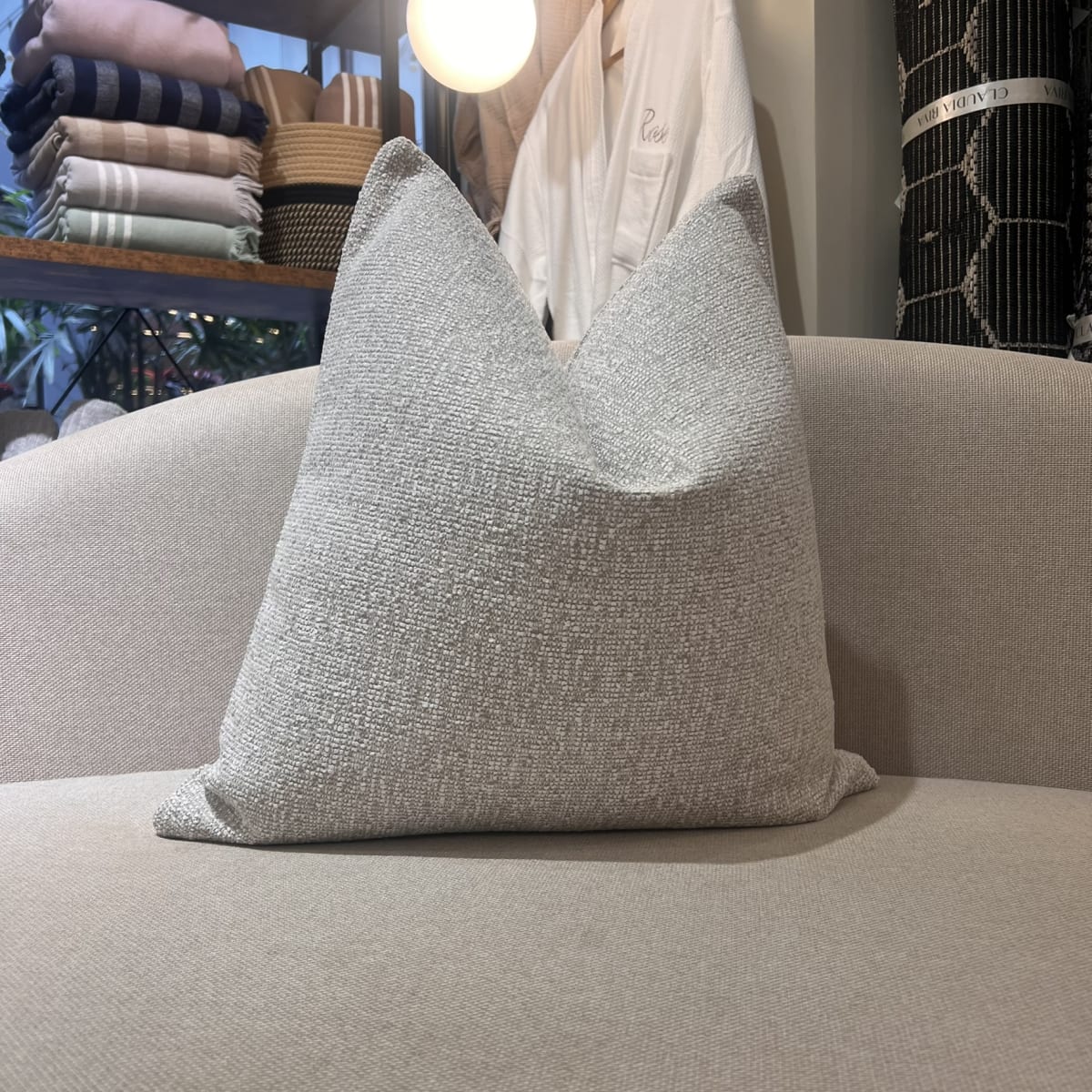 Funda de Cojín Ainara Plata4