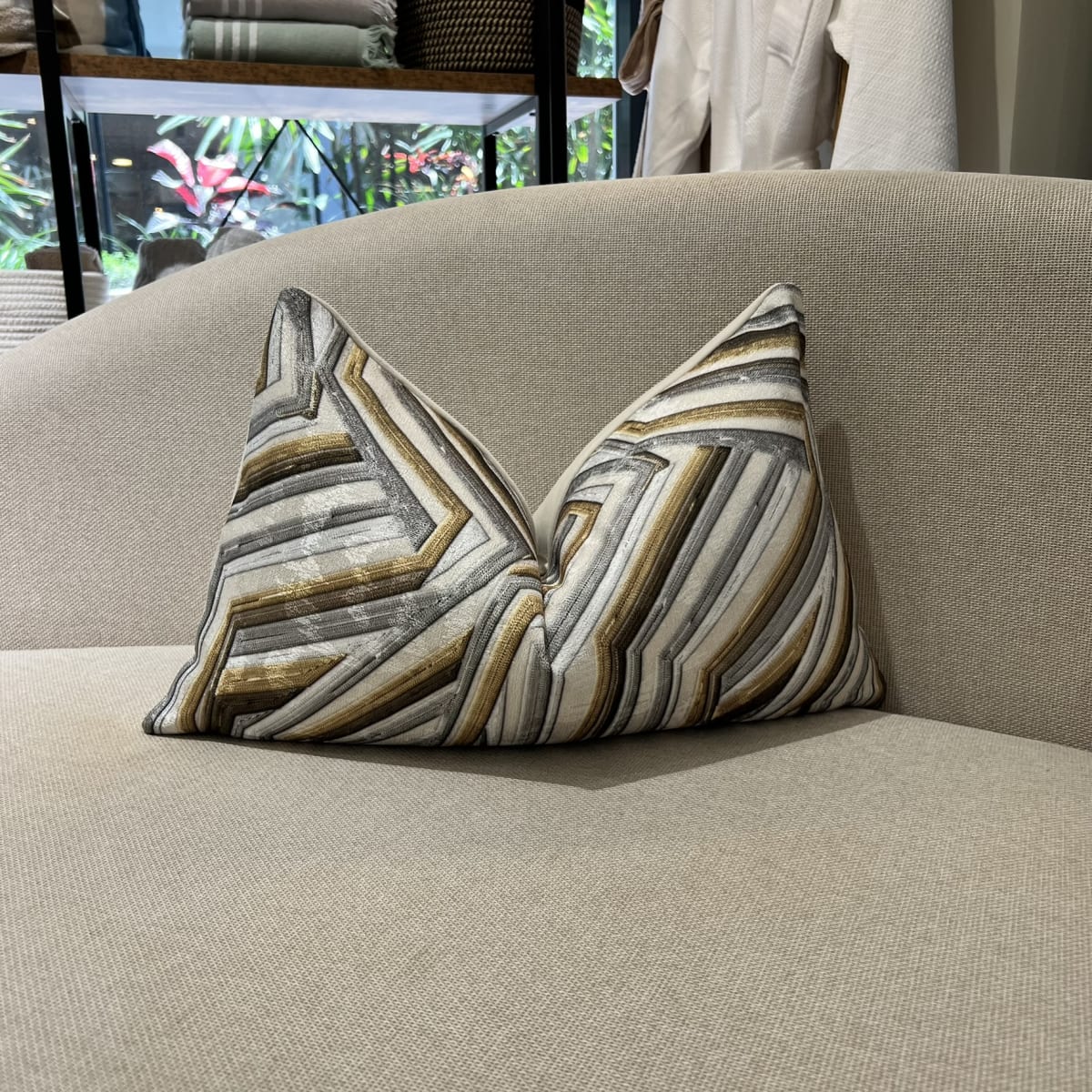 Funda de Cojín Samantha Gold rectangular3