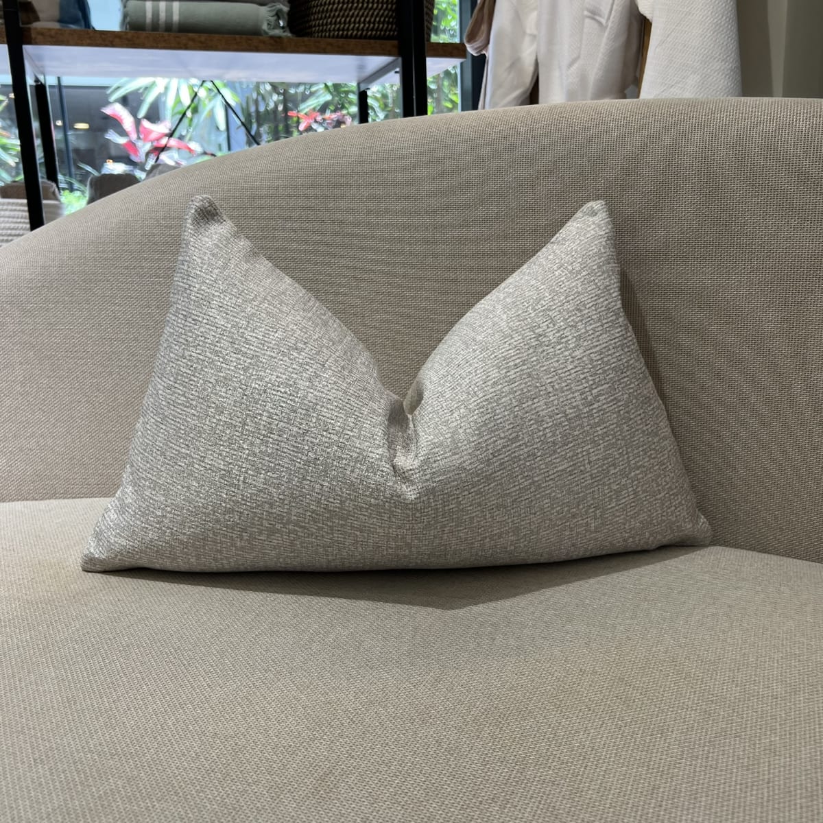 Funda de Cojín Granito Plata Rectangular3