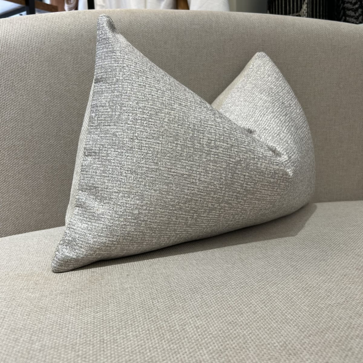 Funda de Cojín Granito Plata Rectangular4