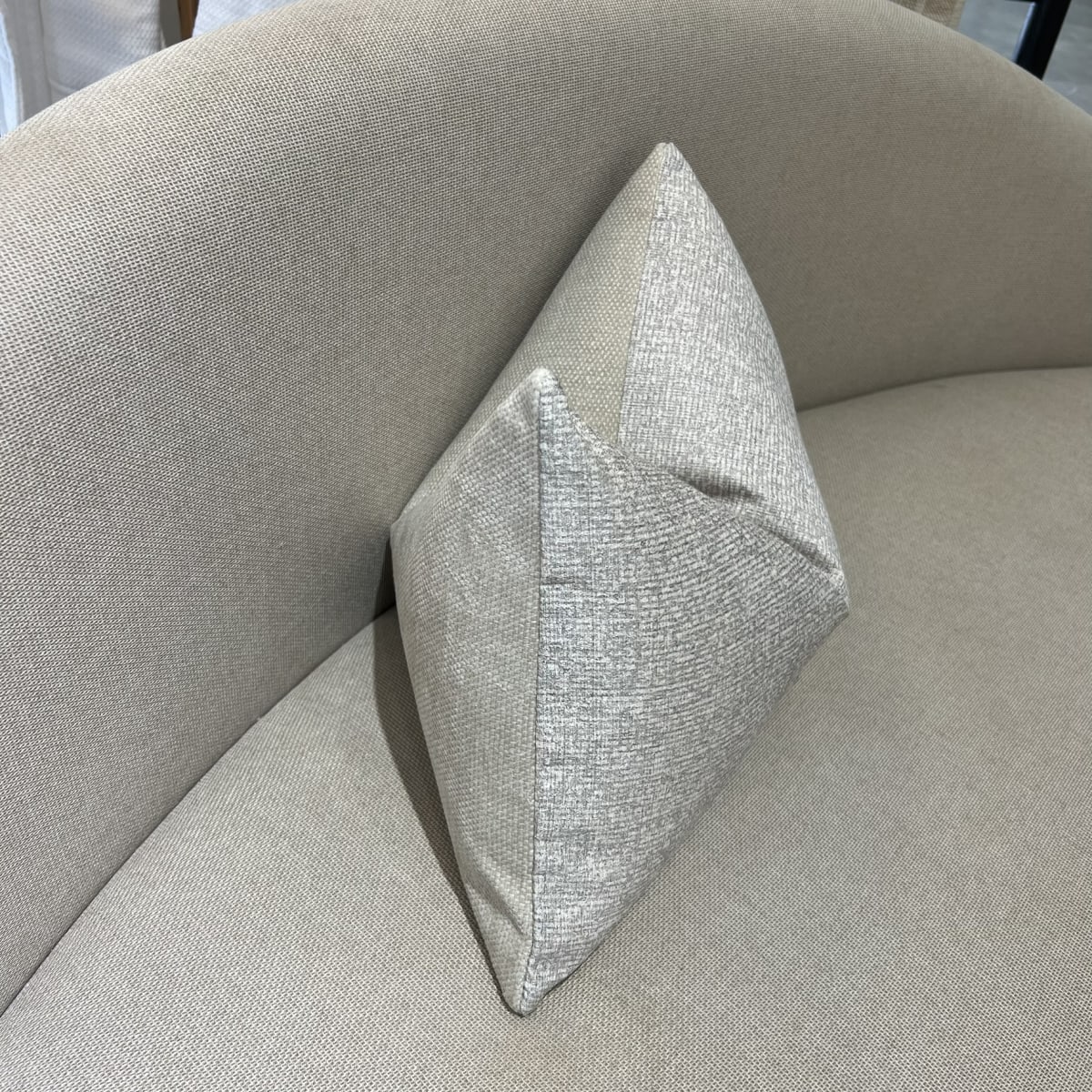 Funda de Cojín Granito Plata Rectangular5