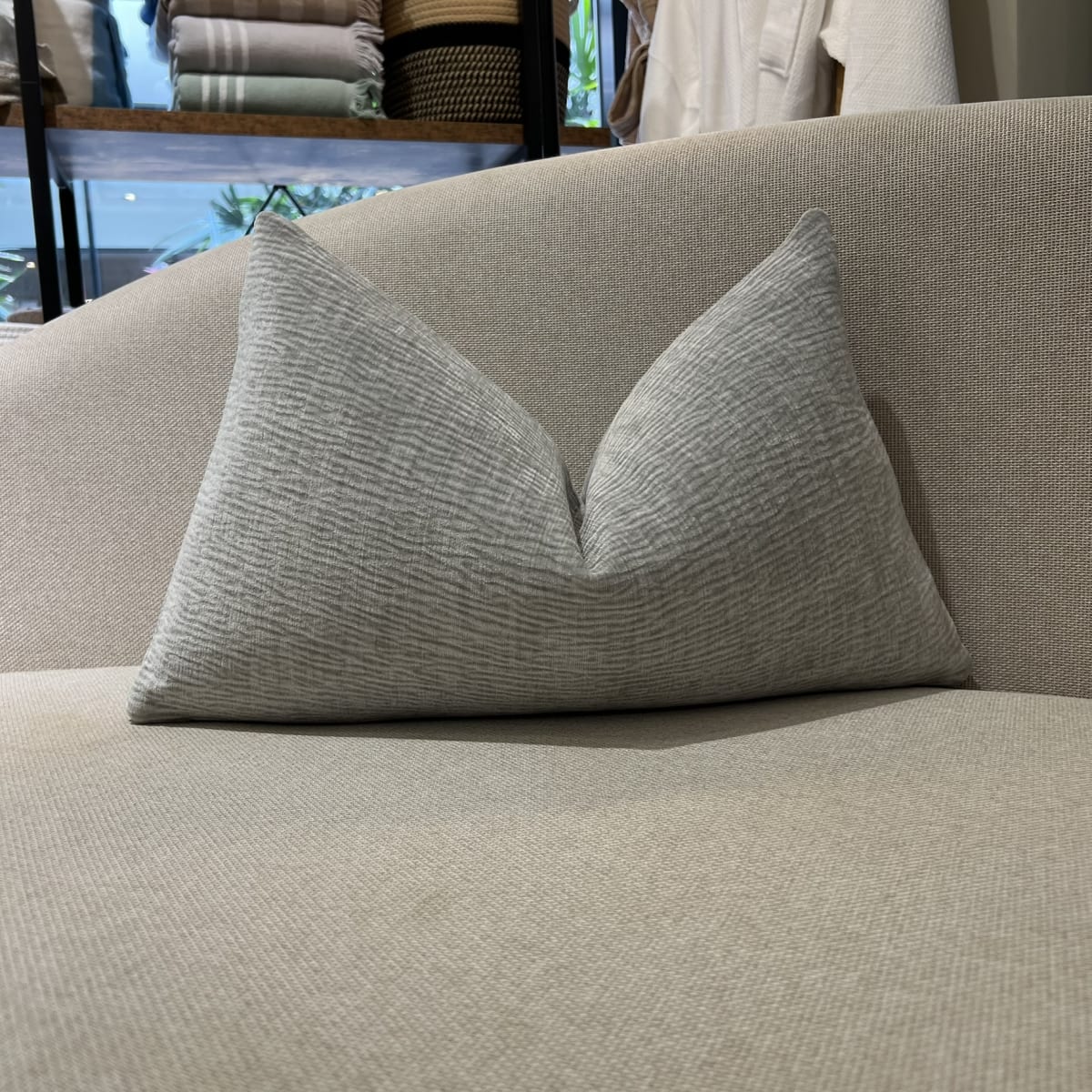 Funda de Cojín Alicia Gris Rectangular3