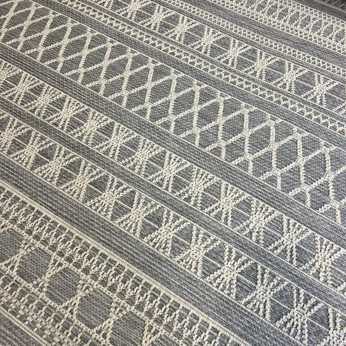 Alfombra Tribeca Gris Plata 1352