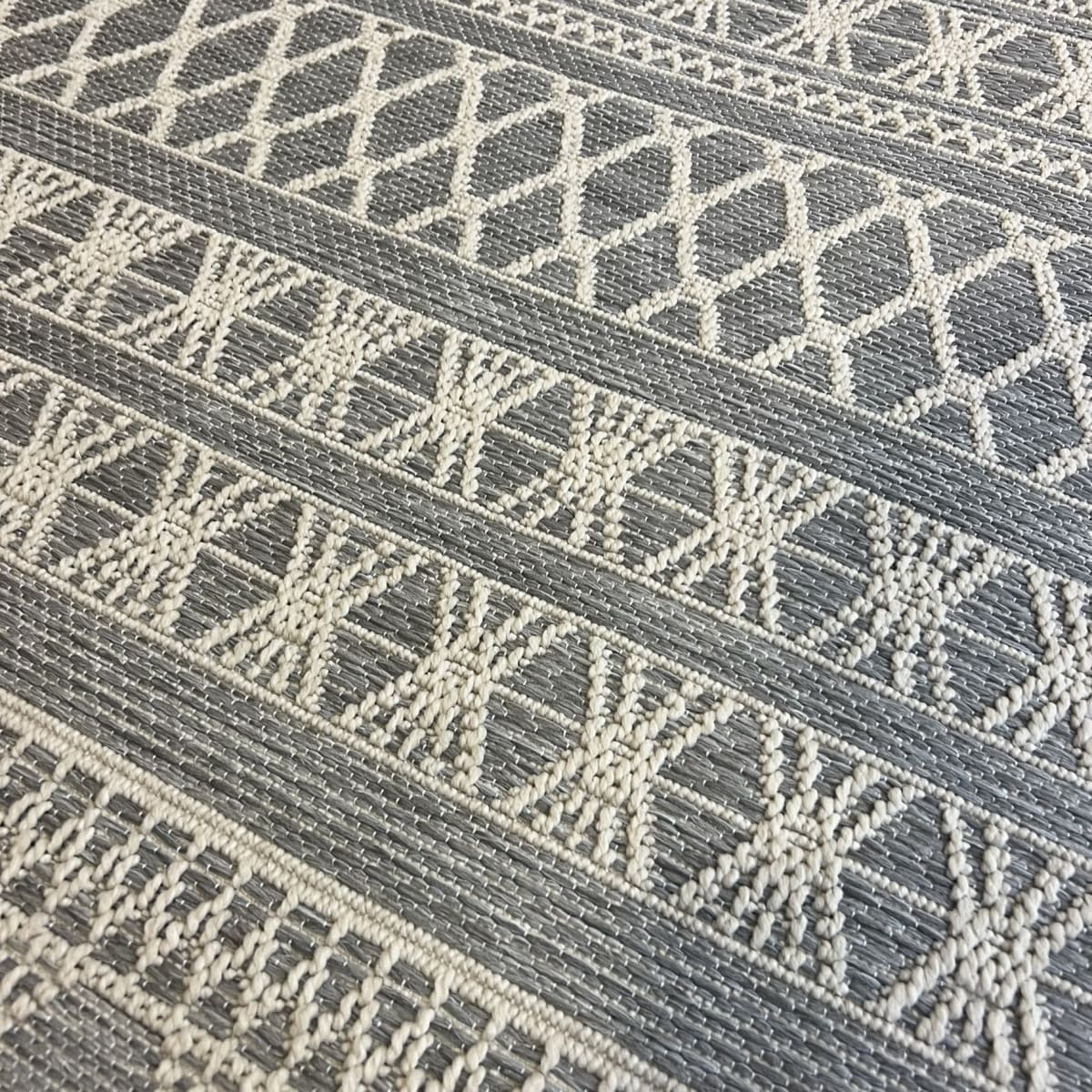 Alfombra Tribeca Gris Plata 1351