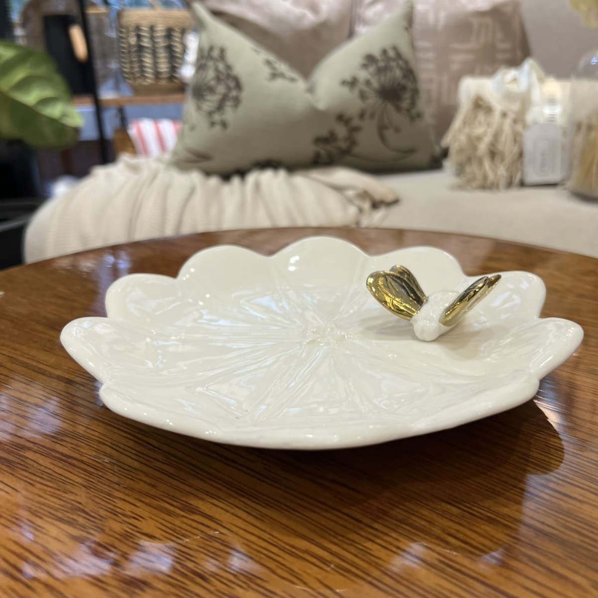 Bandeja cerámica Mariposa2