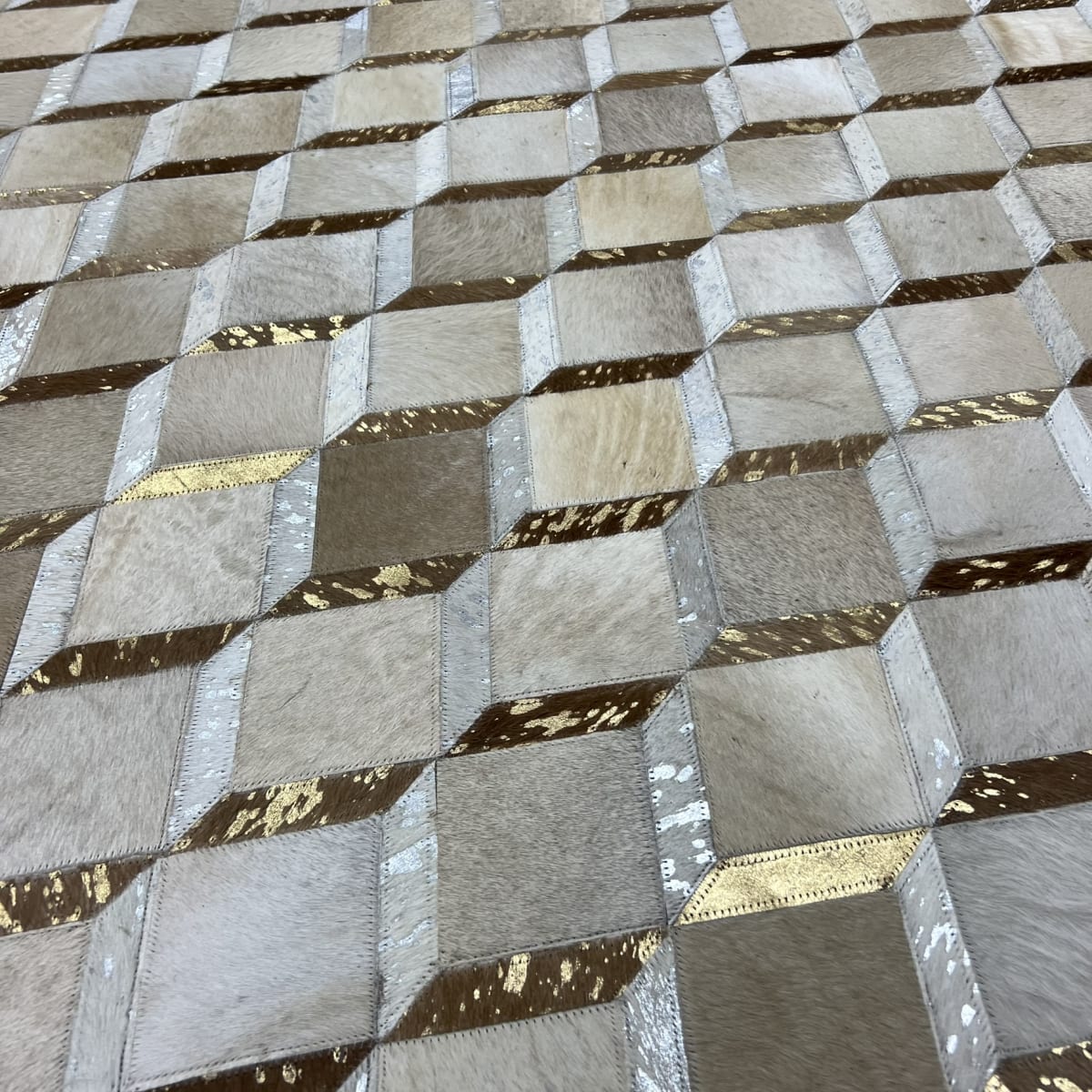 Alfombra de Cuero Bruno1