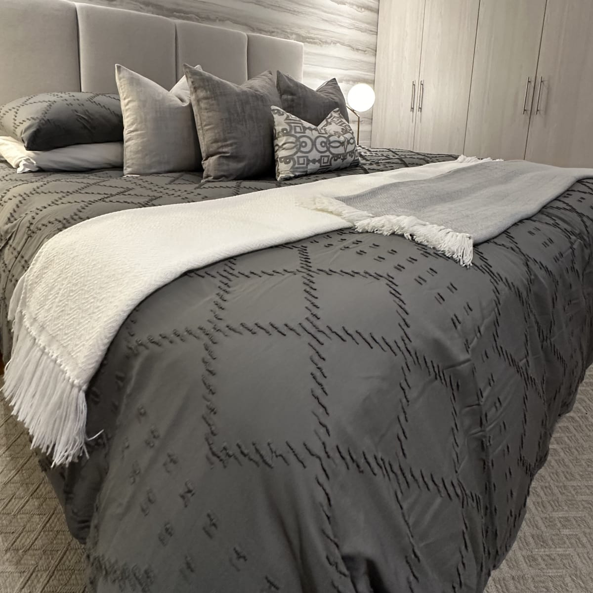 Funda Edredón Rombos Charcoal1